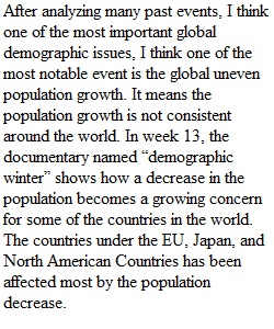 Population Studies-DQ
